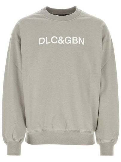 logo print round neck sweatshirt G9AQVTG7M8G - DOLCE&GABBANA - BALAAN 2