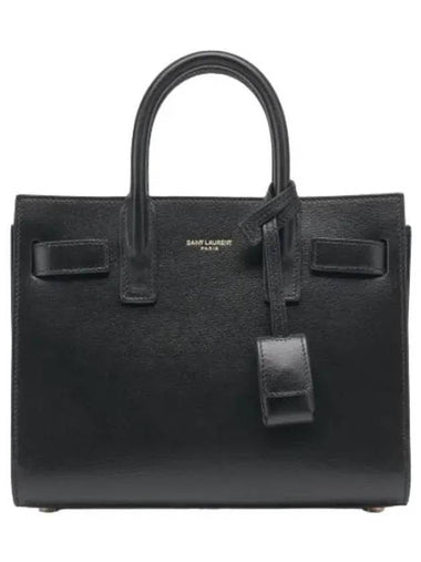 Nano Classic Sac de Jour Bag Black - SAINT LAURENT - BALAAN 1