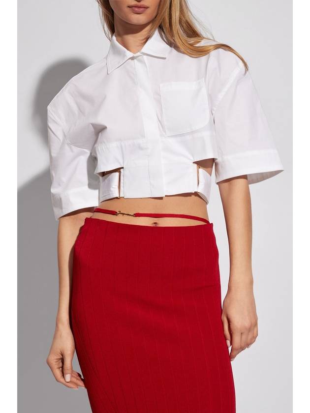 Shirt 241SH054 1454 100 - JACQUEMUS - BALAAN 4