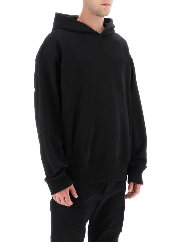 S Macs Megoval D Hoodie Black - DIESEL - BALAAN 3