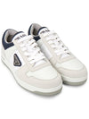 Downtown Re-Nylon Low Top Sneakers White - PRADA - BALAAN 4