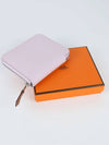 Silk Half Wallet Mauve Pale H079113 CK AG - HERMES - BALAAN 3