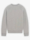 Cool Tone Fox Head Patch Clean Cotton Sweatshirt Grey Melange - MAISON KITSUNE - BALAAN 3