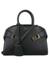 Hug Mini Bag Black - SALVATORE FERRAGAMO - BALAAN 2