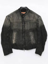 D-Mag S Cotton Denim Jacket Black - DIESEL - BALAAN 3