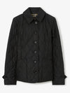 Diamond Quilted Thermoregulated Jacket Black - BURBERRY - BALAAN 2