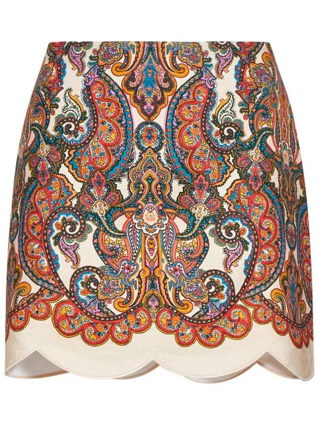 24FW Skirt 1258SSS242 MPAI MULTI PAISLEY - ZIMMERMANN - BALAAN 2