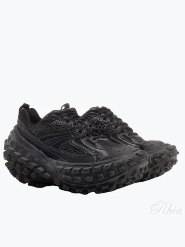 Defender Low Top Sneakers Black - BALENCIAGA - BALAAN 2