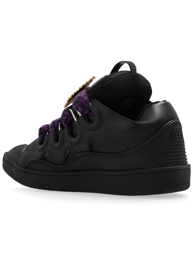 Curve Leather Sneakers FMSKRK11PINSP24 - LANVIN - BALAAN 6