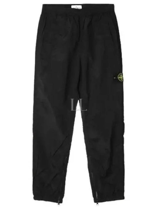 Nylon Metal Econyl Chino Straight Pants Black - STONE ISLAND - BALAAN 2