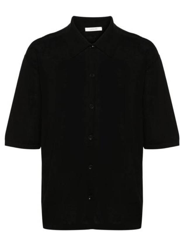 Polo T-Shirt TO1225 LK116 BK999 BLACK - LEMAIRE - BALAAN 1