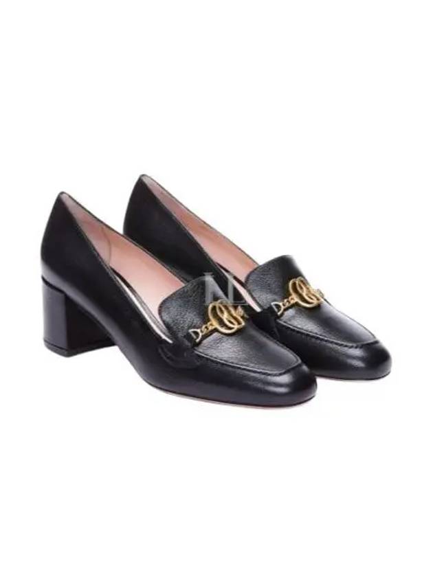 Ellyane Leather Pumps Heel Black - BALLY - BALAAN 2