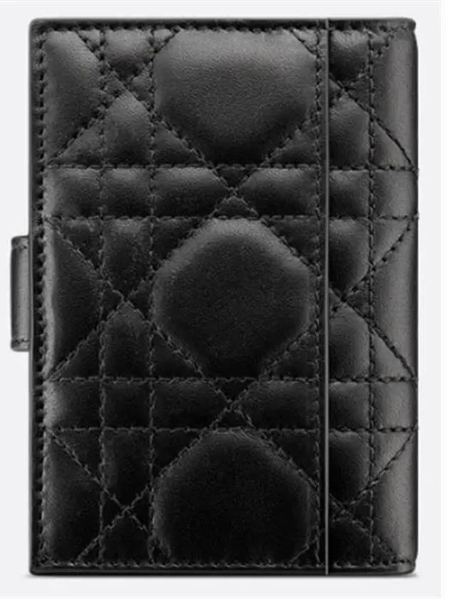 Dior My Dior Dandelion Card Wallet Black - DIOR - BALAAN 5