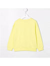 Kids Logo Embroidered Sweatshirt Yellow W15594 549 - MARC JACOBS - BALAAN 3