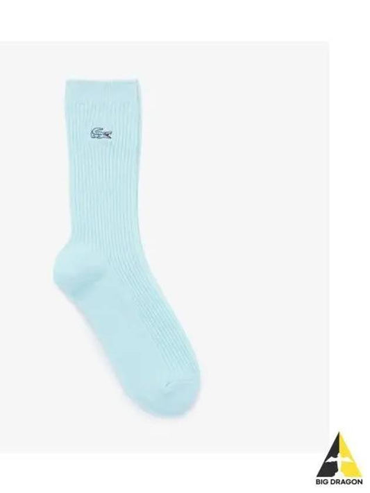 Women s Ribbed Basic Socks Mint - LACOSTE - BALAAN 1