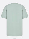 Handwriting Logo Short Sleeve T-Shirt Blue - DIOR - BALAAN 7