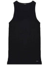 Men's Modal Cotton Sleeveless Black - TOM FORD - BALAAN 1