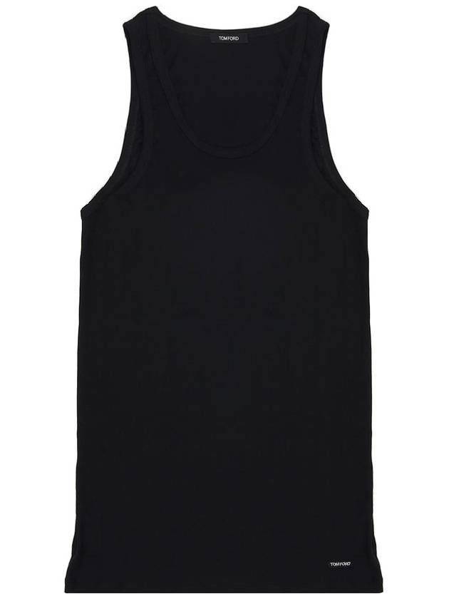 Men's Modal Cotton Sleeveless Black - TOM FORD - BALAAN 1