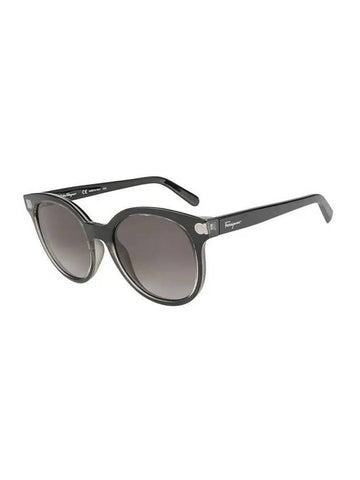 Eyewear Round Sunglasses Black - SALVATORE FERRAGAMO - BALAAN 1