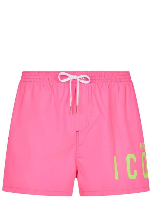 logo print swimsuit shorts D7B8P5380ISA01 - DSQUARED2 - BALAAN 1