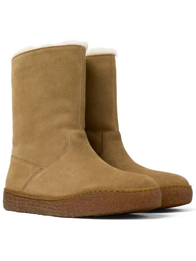 Peu Terreno Suede Winter Boots Brown - CAMPER - BALAAN 2