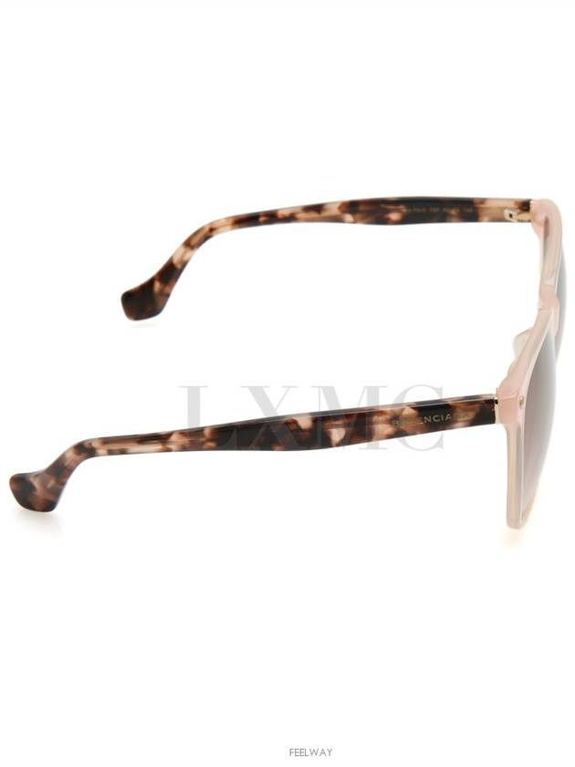 Sunglasses BA0079 Pink Beige Leopard - BALENCIAGA - BALAAN 3