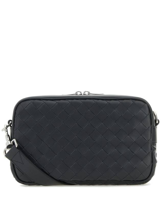 Intrecciato Camera Small Cross Bag Grey - BOTTEGA VENETA - BALAAN 2