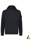 Ghost Piece Hoodie Black - STONE ISLAND - BALAAN 2