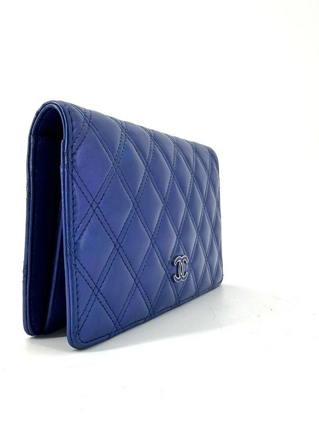 Mademoiselle lambskin flap long wallet - CHANEL - BALAAN 3