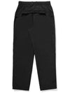 Zipper point pants BLACK MAN - MALBON GOLF - BALAAN 2