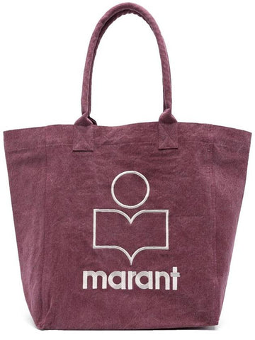 Yanky Tote Bag Eco Bag Purple - ISABEL MARANT - BALAAN 1