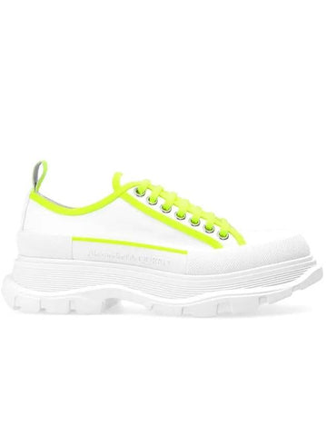 Tread Slick Low Top Sneakers White - ALEXANDER MCQUEEN - BALAAN 1