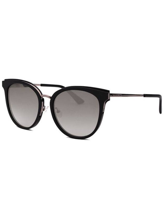 MCQ Eyewear Round Cat Eye Sunglasses Black - ALEXANDER MCQUEEN - BALAAN 2