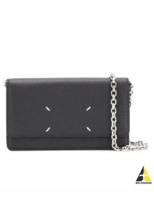 Stitch Large Chain Long Wallet Black - MAISON MARGIELA - BALAAN 2