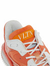 Wade Runner Low-Top Sneakers White Orange - VALENTINO - BALAAN 9