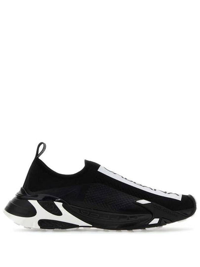 Stretch Mesh Slip-On Low Top Sneakers Black - DOLCE&GABBANA - BALAAN 2