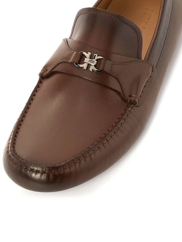 Ferragamo FLORIN COCOA BROW 0762656 Men s Driving Shoes EE - SALVATORE FERRAGAMO - BALAAN 7