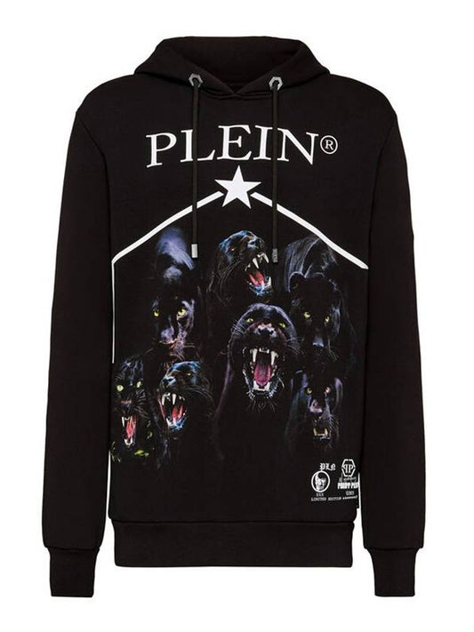 animal logo hood black - PHILIPP PLEIN - BALAAN 2