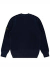 Compass Motif Knit Top Navy - STONE ISLAND - BALAAN 3