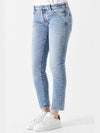 Light Clean Wash Jennifer Cropped Jeans Blue - DSQUARED2 - BALAAN 3