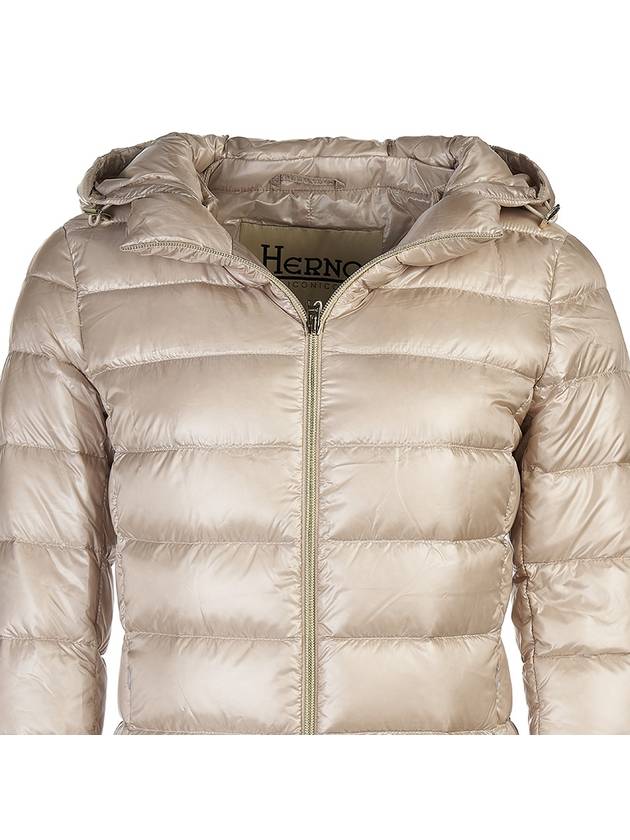 Giada Hooded Down Padding Chantilly - HERNO - BALAAN 5