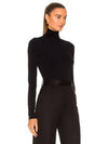 Women's Technoskin Turtleneck Black - BOTTEGA VENETA - BALAAN 3