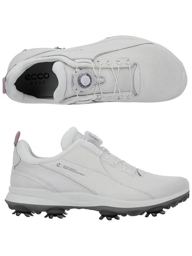 Biom Tour Boa Spike Shoes White - ECCO - BALAAN 5