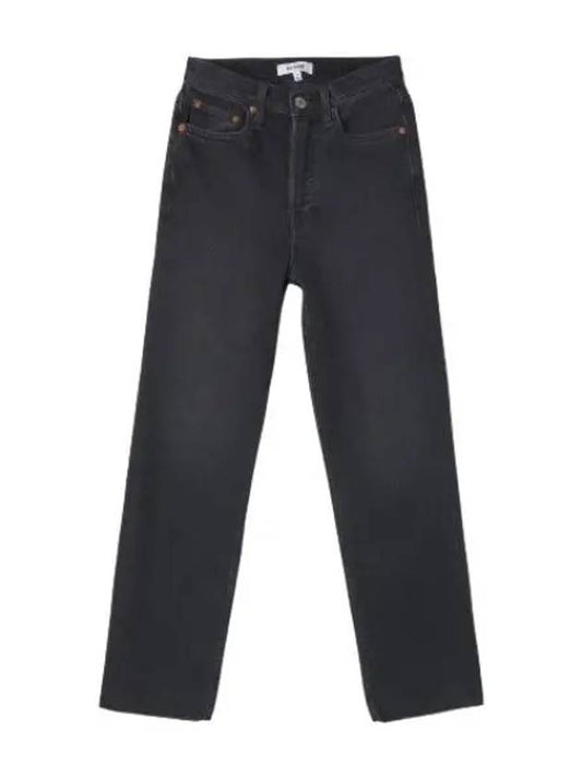 Stove Pipe Pants Washed Noir - RE/DONE - BALAAN 1