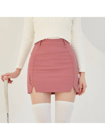 golf wear double slit skirt Double slit skirt pink - J JANE - BALAAN 1