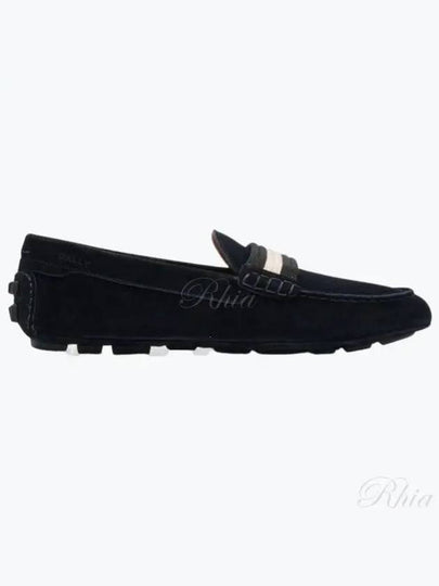 Kansan Suede Driving Shoes Black - BALLY - BALAAN 2