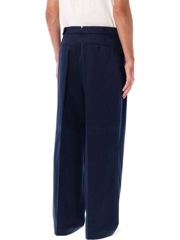 Men s Wide Pants Navy Blue - AMI - BALAAN 3