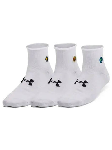 Women s Essential Quarter Socks 3 Pairs 1384025 102 - UNDER ARMOUR - BALAAN 1