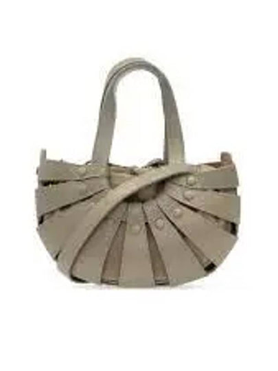 Shell Cut-out Tote Bag Taupe - BOTTEGA VENETA - BALAAN 2