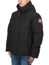 Macmillan Iconic Label Parka Black - CANADA GOOSE - BALAAN 4